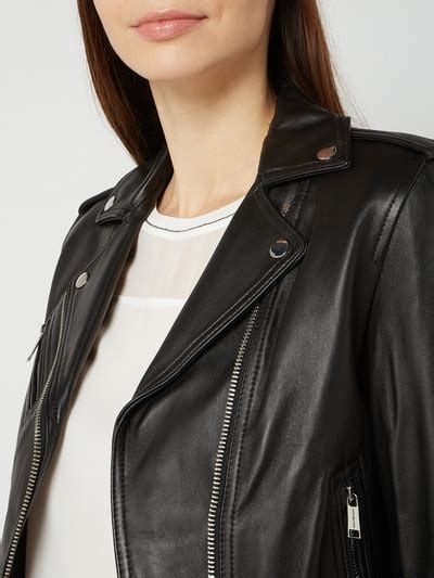 michael kors lederjacke rock|Michael Kors jacket.